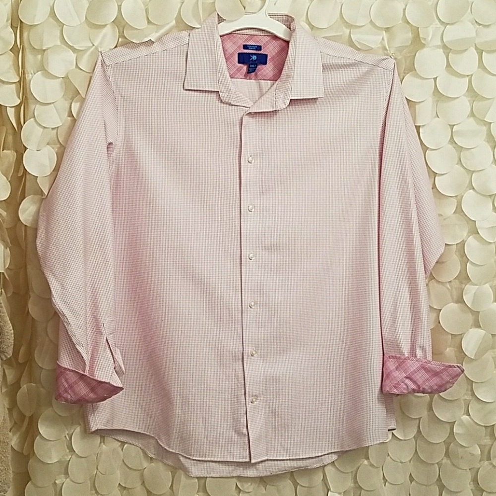 Long sleeve button down.